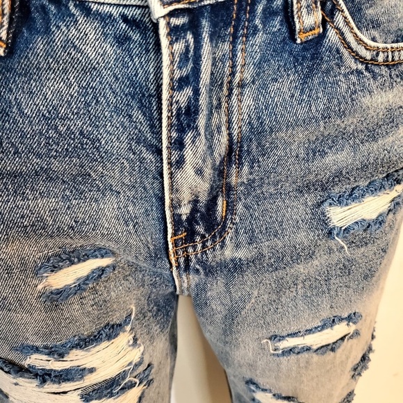 Fashion Nova Womans Jeans Medium-Wash Size 5 - Picture 6 of 14